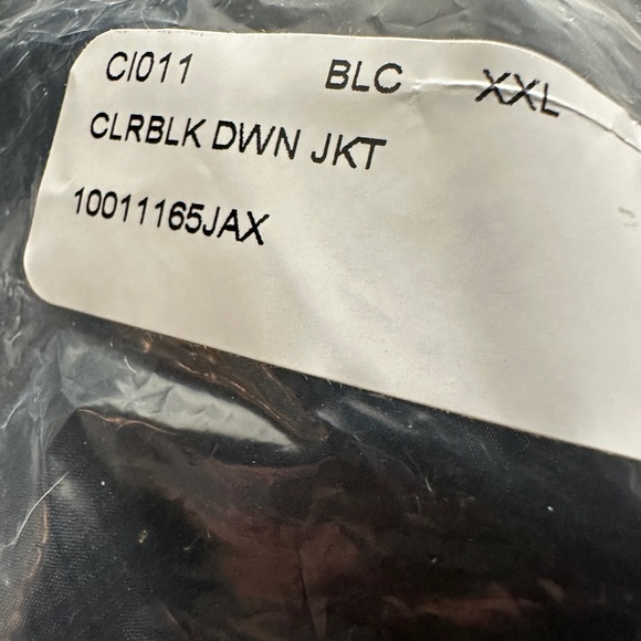 Men’s Coach Colorblock Down Puffer Jacket XXL Bl w/  Signature C NWT - Picture 6 of 16